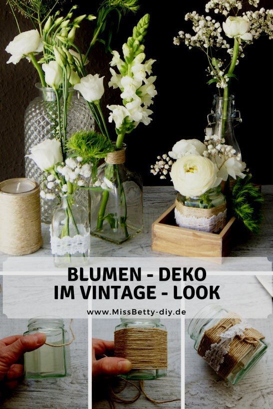 Vintage deko selber machen