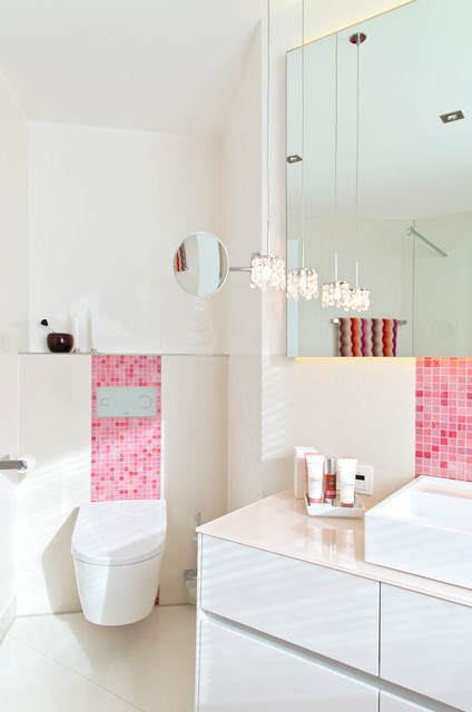 Badezimmer mosaik modern