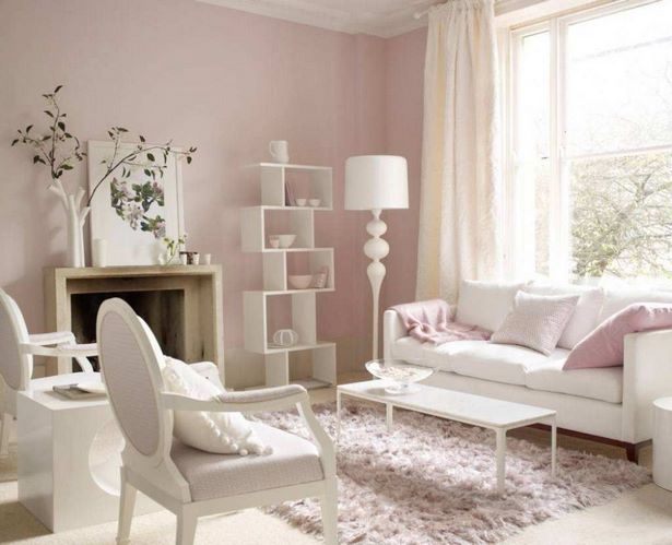 Deko wohnzimmer rosa