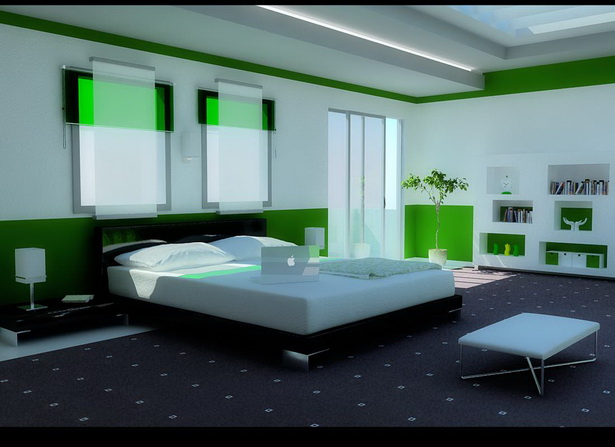 Schlafzimmergestaltung farbe