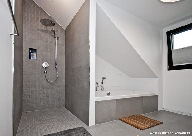 Badezimmer dusche modern