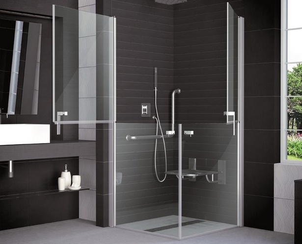 Badezimmer dusche modern