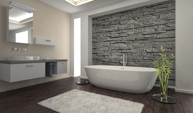 Moderne badezimmer mit dusche und badewanne