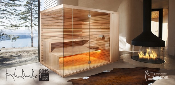 Moderne bäder mit sauna