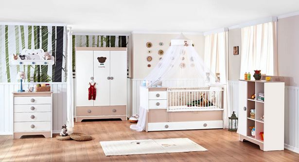 Babyzimmer beige