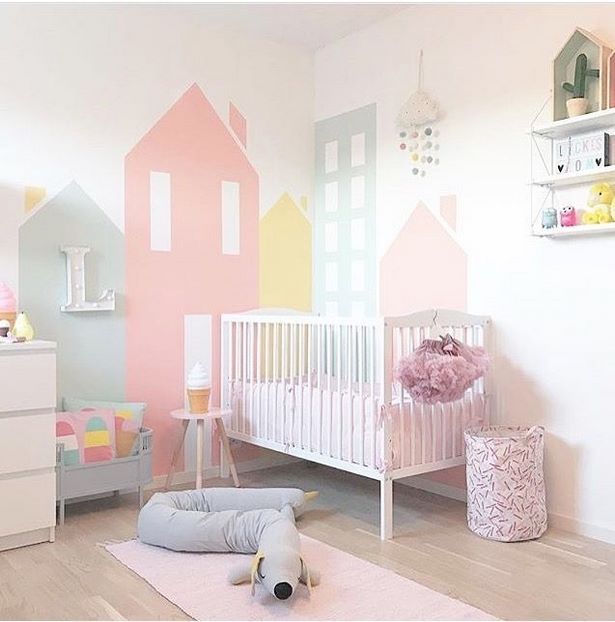 Babyzimmer pastellfarben