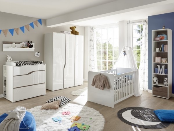 Babyzimmer weiß hochglanz