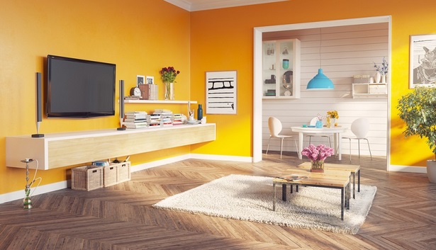 Farbgestaltung wohnzimmer wände