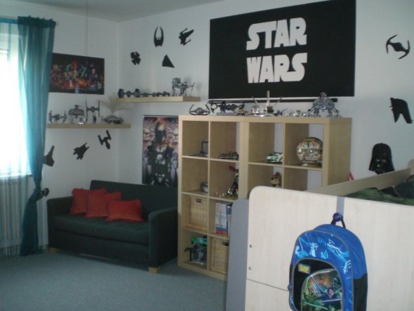 Kinderzimmer deko star wars