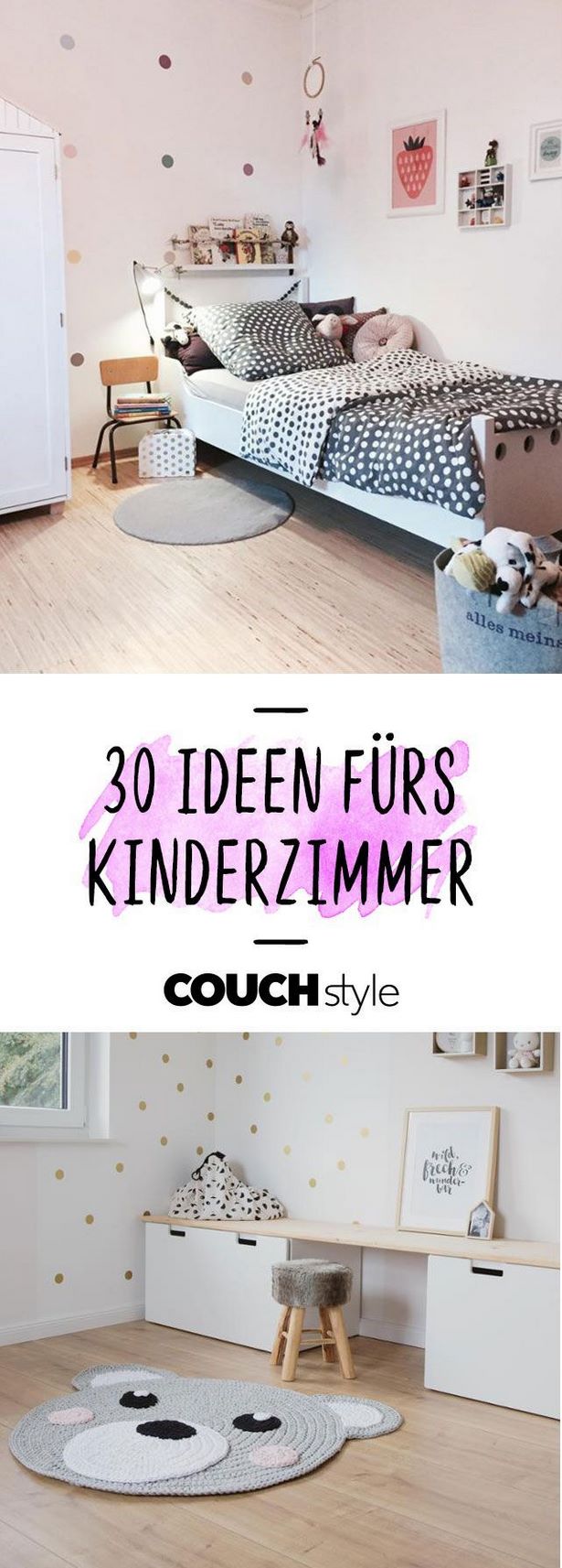 Kinderzimmer gemütlich einrichten