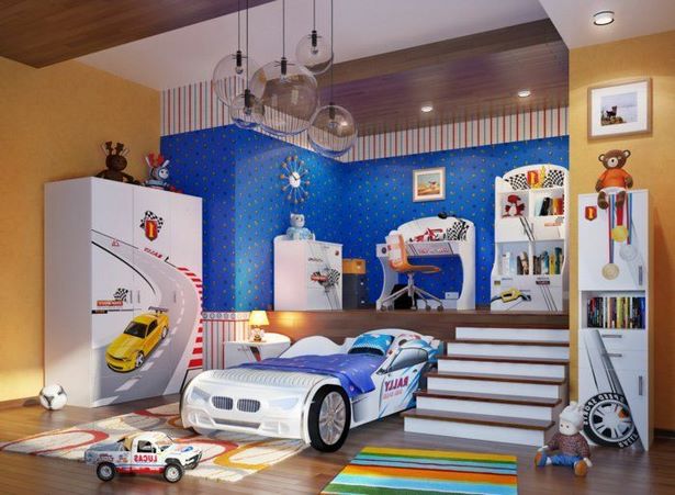 Kinderzimmer gestalten auto