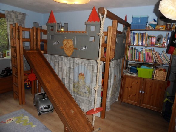 Kinderzimmer ritter deko