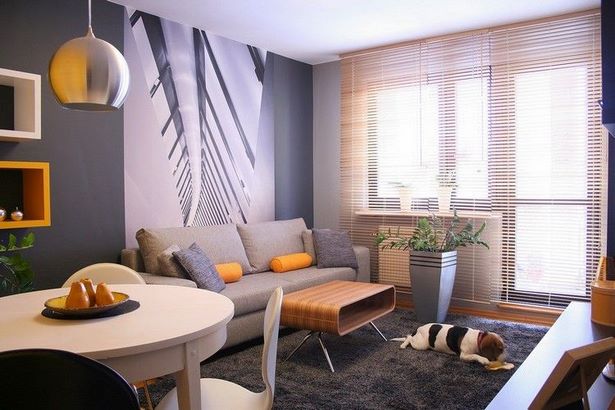 Kleines wohn und esszimmer einrichten