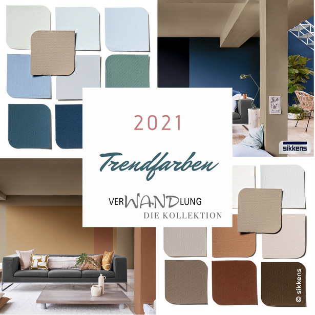 Moderne wohnzimmer farben 2021