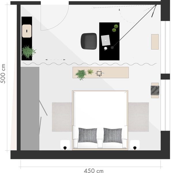 Schlaf und arbeitszimmer ideen