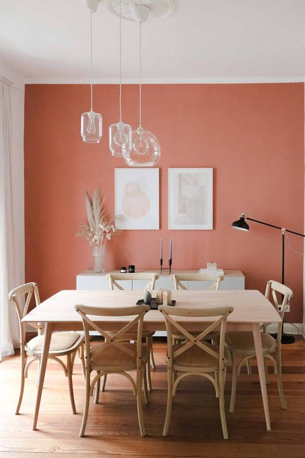 Terracotta wandfarbe wohnzimmer