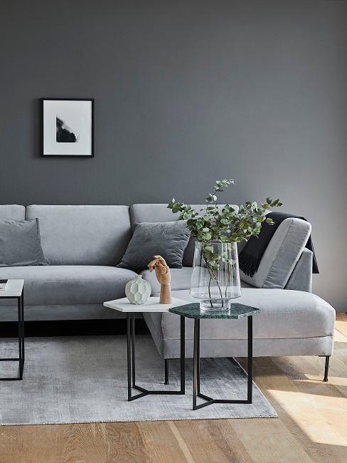 Wandfarbe grau wohnzimmer