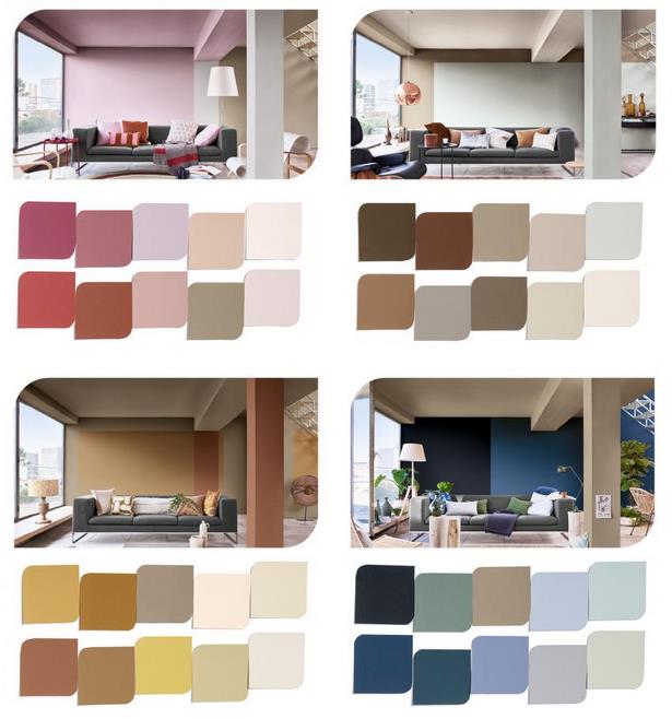 Wandfarben für wohnzimmer 2021