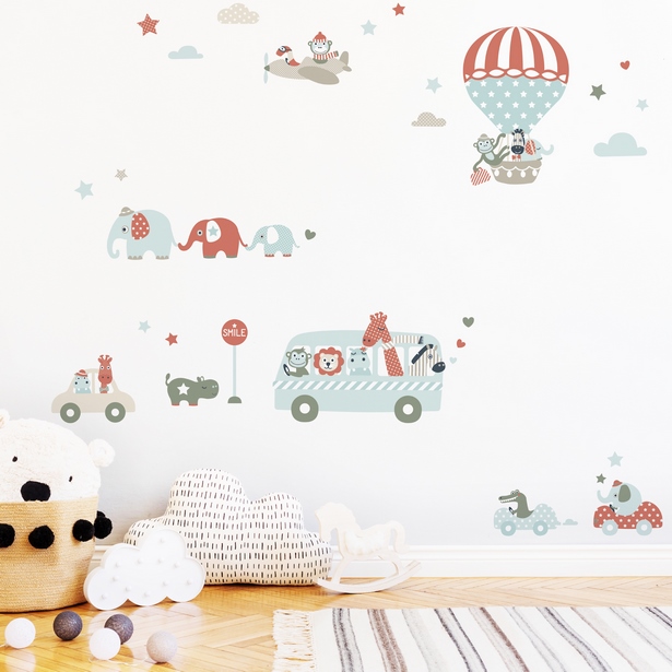 Wandsticker babyzimmer junge