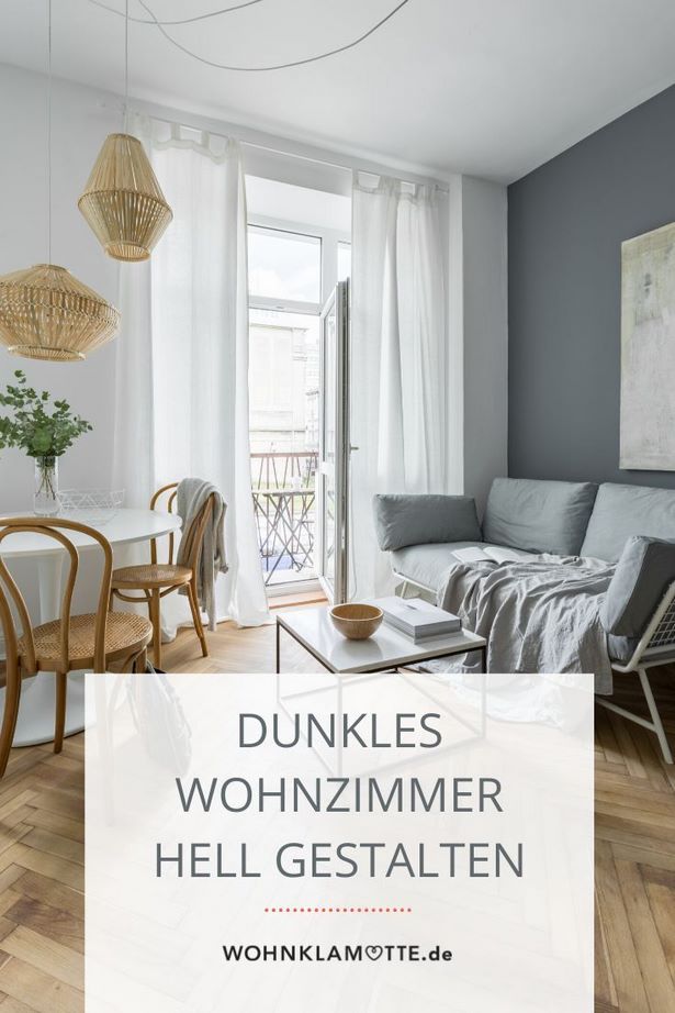 Wohnzimmer hell gestalten