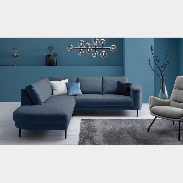 Wohnzimmer ideen blau