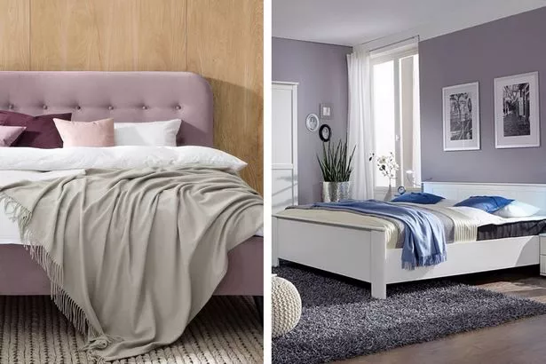 Farbgestaltung schlafzimmer lila