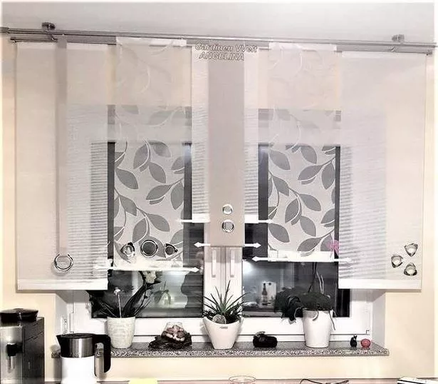 Vorhang küchenfenster modern