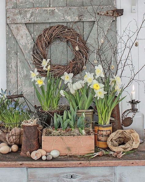 Gartendeko frühling selber machen