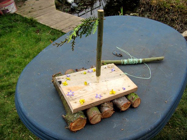 Holz basteln für garten