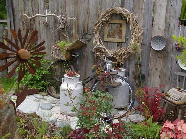 Holz deko für garten selber machen