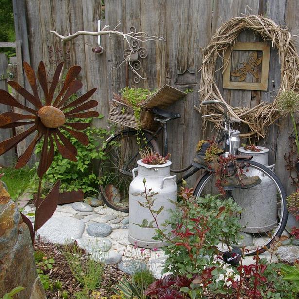 Holz deko für garten selber machen