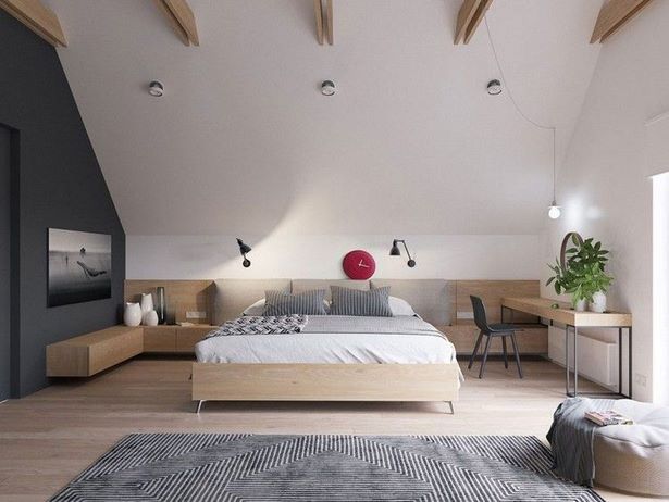 Schlafzimmer ideen mit dachschräge