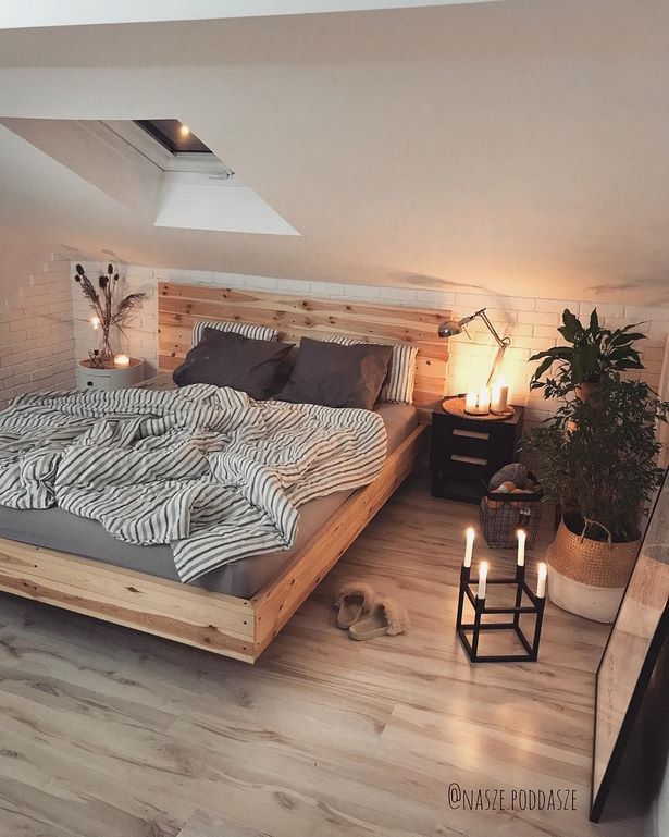 Schlafzimmer mit schräge neu gestalten