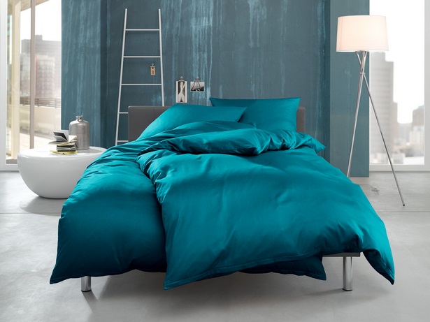 Schlafzimmer petrol blau