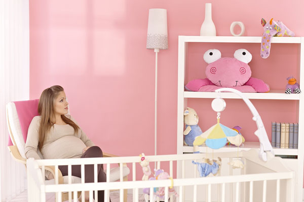 Mädchen baby zimmer