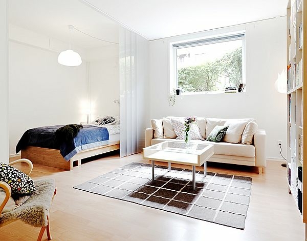 1 zimmer wohnung dekorieren