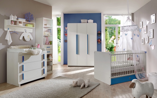 Babyzimmer deko blau