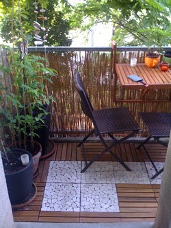 Balkon verschönern