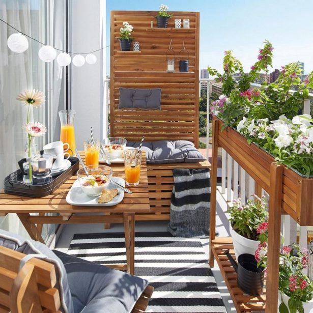 Dekoration für balkon