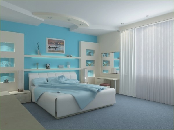 Schlafzimmer in weiß gestalten