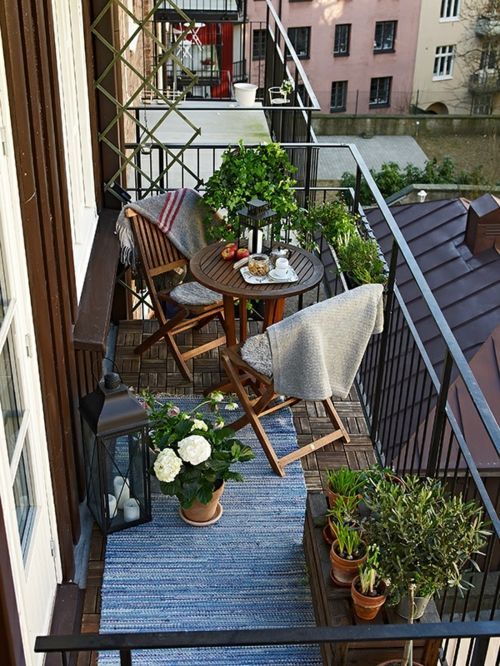 Sichtschutz kleiner balkon