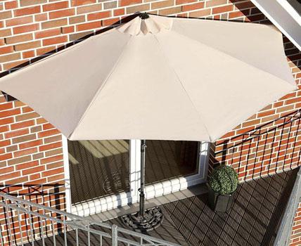 Sonnenschutz für kleine balkone