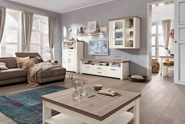 Wohnzimmer modern gemütlich