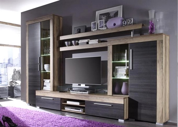 Wohnzimmer schrankwand modern