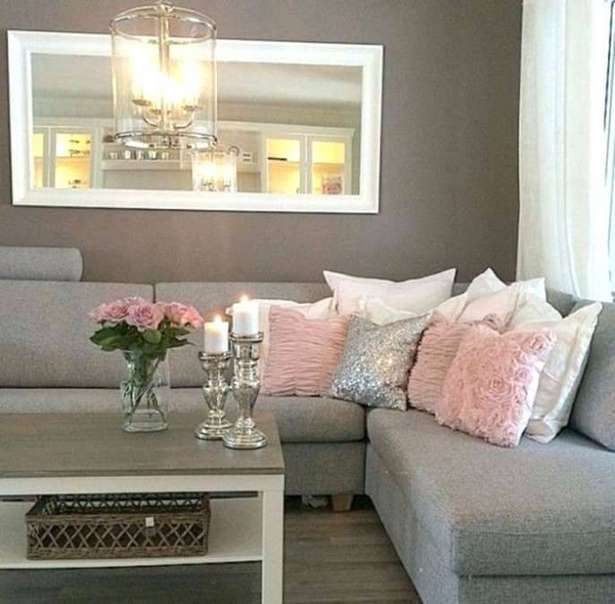 Dekoration wohnzimmer rosa