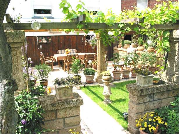 Garten mit terrasse gestalten