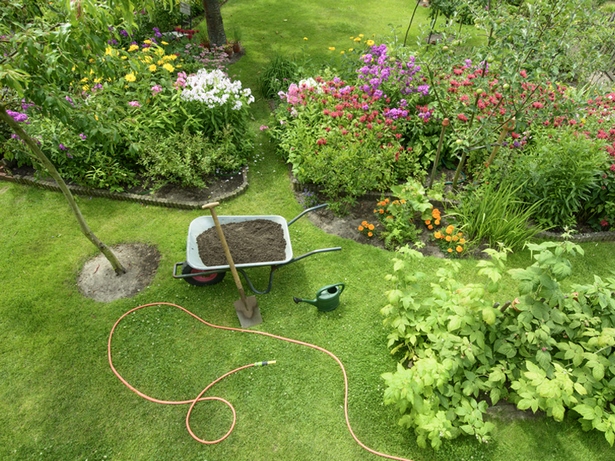 Gartenfläche gestalten