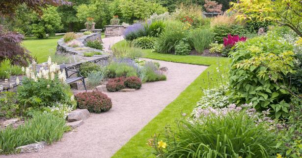 Gartengestaltung großer garten