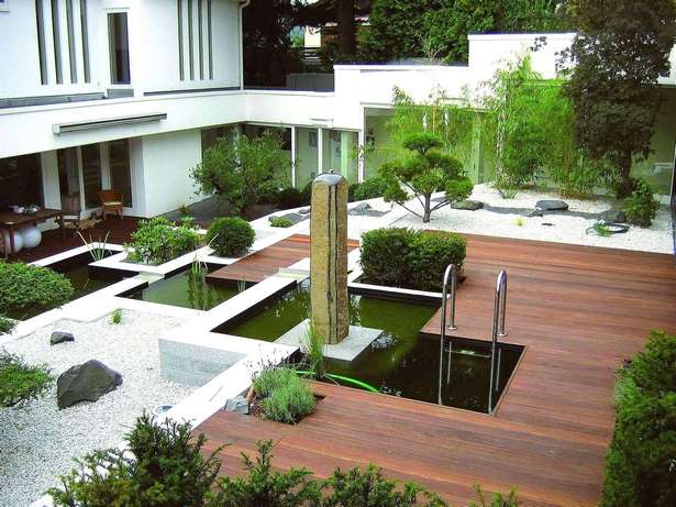 Gartengestaltung kleiner garten modern