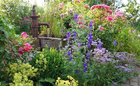 Gartengestaltung romantische gärten